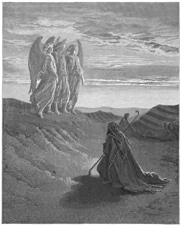 Supposedly: ABRAHAM AND ANGELS/DORE
