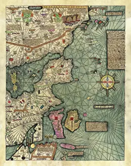 Majorcan: Abraham Cresques, Catalan Atlas, 1375
