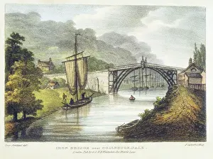 1779: Abraham Darby III's iron bridge across the Severn
