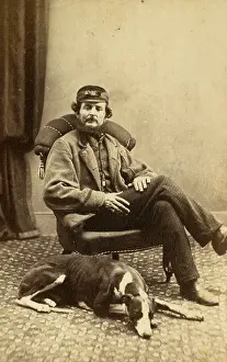 Greyhound: Abraham Foster with greyhound