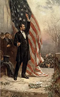 Alludes: Abraham Lincoln (1809-1856) in commemorative ?