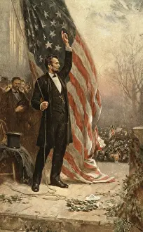 Upraised: Abraham Lincoln in 1861