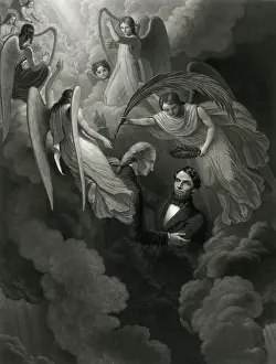 Apotheosis: Abraham Lincoln, the martyr, victorious