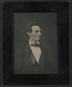 Hesler: Abraham Lincoln - president - USA