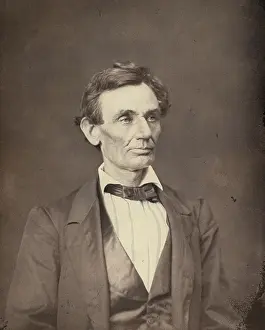 Retained: Abraham Lincoln, presidential candidate, head-and-shoulders