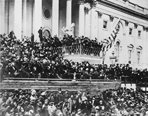 Malice: Abraham Lincoln's delivering his second ?