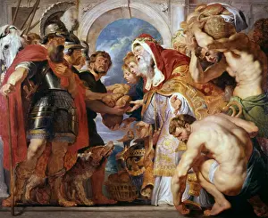 Rubens: Abraham and Melchisedech'. Peter Paul Rubens