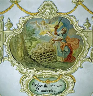 Oberbayern: Abraham offers Isaak