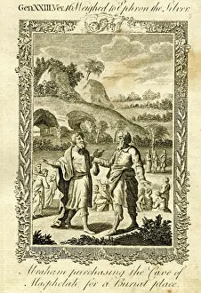 1780s: Abraham purchasing cave for a burial place
