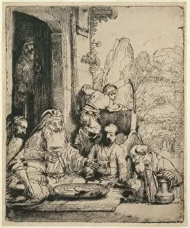 1656: Abraham receives the three Angels