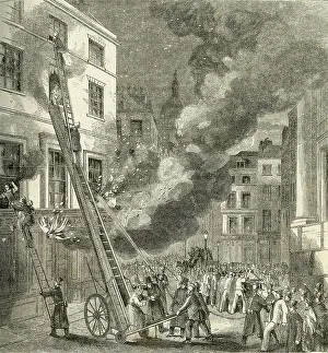Ladders: Abraham Wivell's Improved Fire Escape
