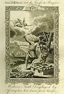 1780s: Abraham's faith displayed by offering his son Isaac