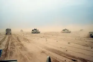 Abrams: Abrams tanks of the 1st Armored Division ?
