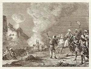 Yusuf: Abu Yusuf using gunpowder, Morocco