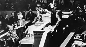 Speakers: The Abyssinian Emperor speaks before the League of Nations