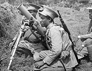 Ethiopia: Abyssinian grenade launcher group, 1935/36