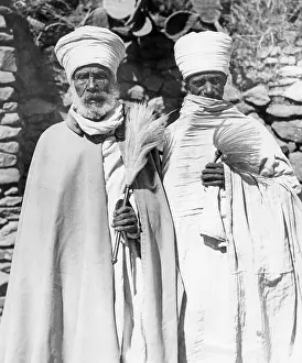 Survivors: Abyssinian priests, 1935