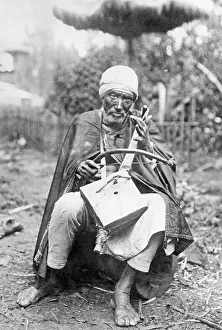 Provisional: Abyssinian violinist, 1928