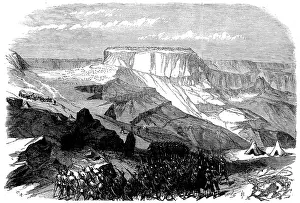 Magdala: Abyssinian War: The 33rd Foot Advancing upon Magdala