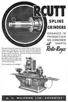 Grinders: A.C. Wickman RCutt Spline Grinders
