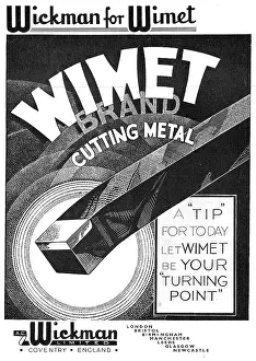 Wickman: A.C. Wickman Wimet Cutting Metal