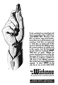 Wickman: A.C. Wickman Wimet Machine Tools & Tool Tips