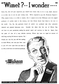 Wickman: A.C. Wickman Wimet Machine Tools & Tool Tips