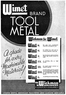 Wickman: A.C. Wickman Wimet Tool Metal