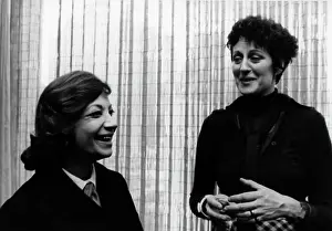 Germaine: Academic Germaine Greer talking with friends