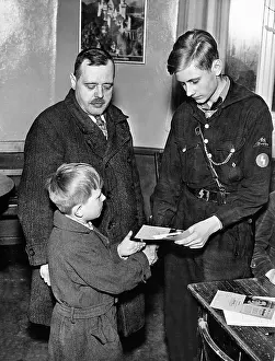 Application: Acceptance into the Deutsches Jungvolk, 1937