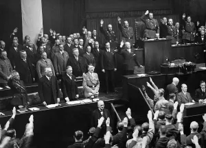 Accepted: Acceptance of the government declaration of Hitler, 1933