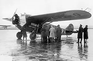 Commissioned: Acceptance of a Lufthansa aircraft, 1929