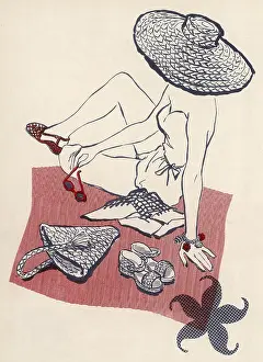 Sunbathe: Accessories for Sunshine, 1954