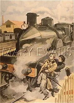 Courageously: ACCIDENT AVERTED 1901