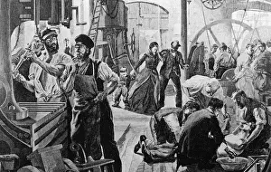 Legislation: Accident in a factory, 19th century