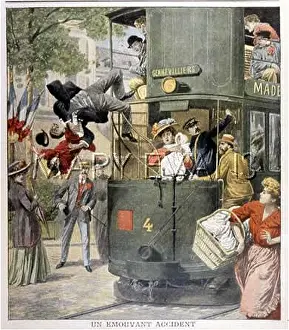 Abruptly: ACCIDENT/TRAM/1909