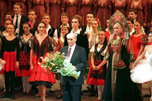 Choreographer: Acclaimed choreographer Igor Moiseyev celebrates