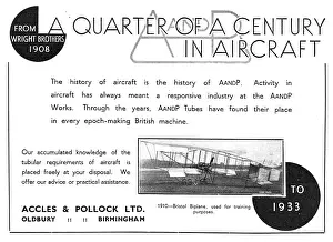 Accles: Accles & Pollock 25 Years Bristol Biplane