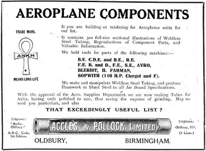 Accles: Accles & Pollock Aeroplane Components