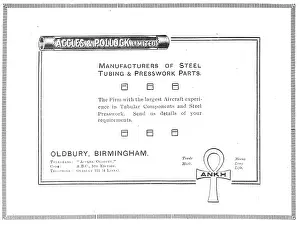 Presswork: Accles & Pollock Steel Tubes & Presswork