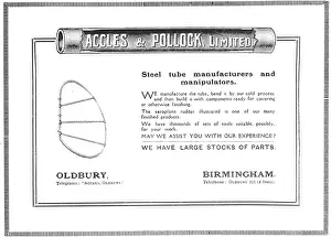 Presswork: Accles & Pollock Steel Tubes & Presswork