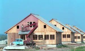 Relocated: Accommodation for Chernobyl disaster victims, 1991