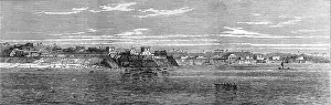 Asanti: Accra and its coastline in 1873