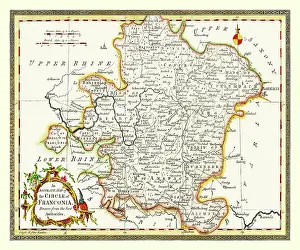 1773: An Accurate Map of the Circle of Franconia