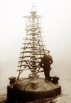 Buoy: An acetylene buoy, Victorian period