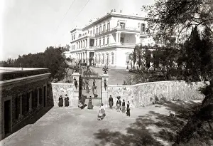 Corfu: Acheillion Palace, Corfu, circa 1890