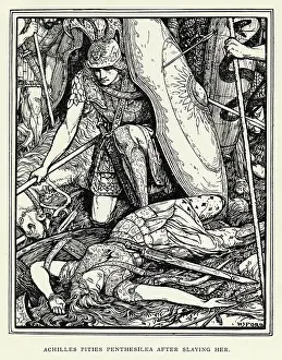 Slaying: Achilles - Penthesilea