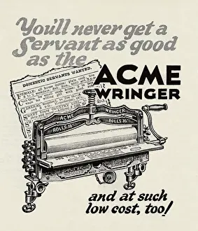 Wringer: Acme clothes wringer