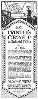 Acme: The Acme Press. Watford. 1919