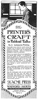 Acme: The Acme Press. Watford, herts. Printers & Engravers
